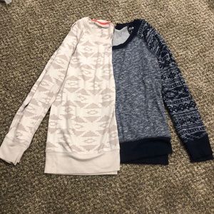 Size M Lot of Two Maurices Sweaters